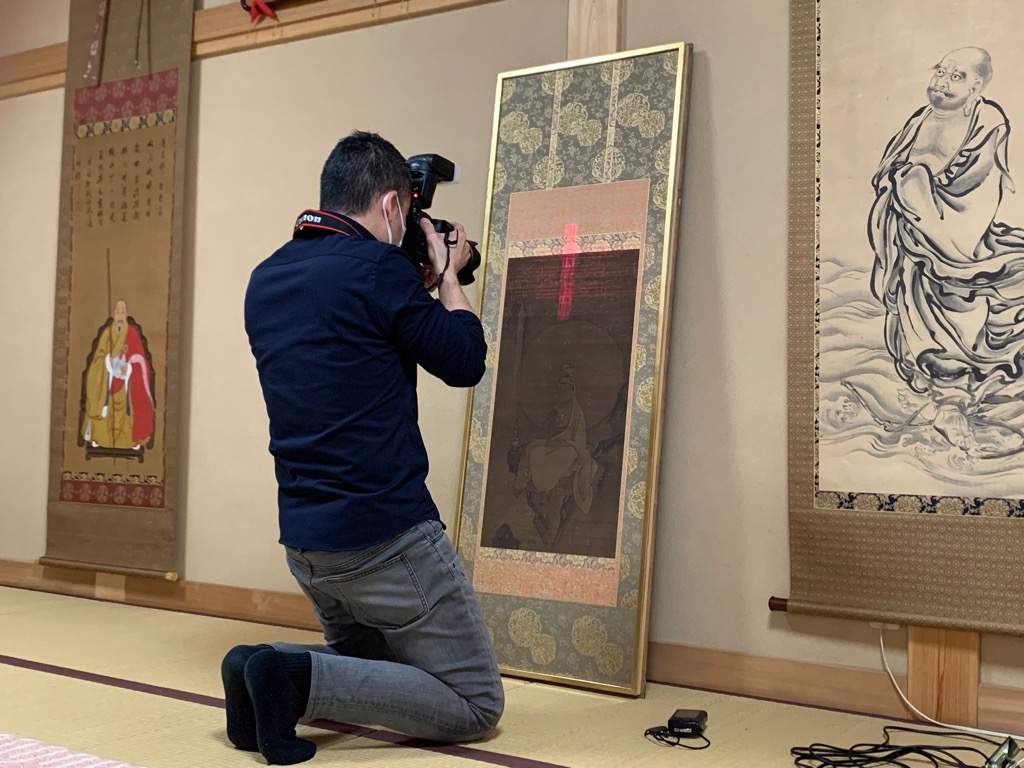 宝林寺所蔵の絵画（掛け軸）の調査が行われました！ | 眞福山宝林寺